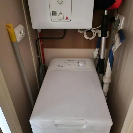 캠프장 Stacaravan 104 Met 4 Slaapplaatsen